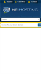 Mobile Screenshot of neihosting.com